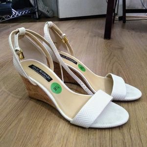 White Filandia Heels